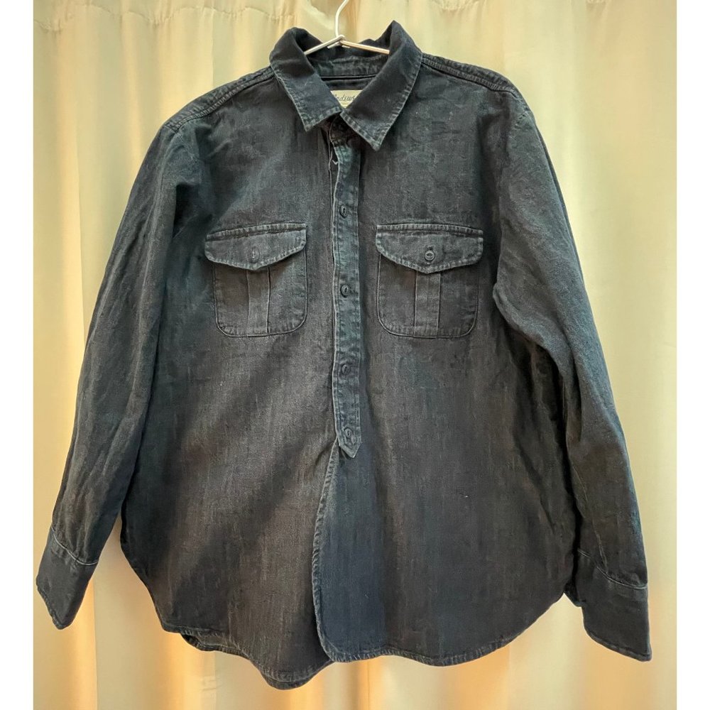 Madewell Denim Popover Top